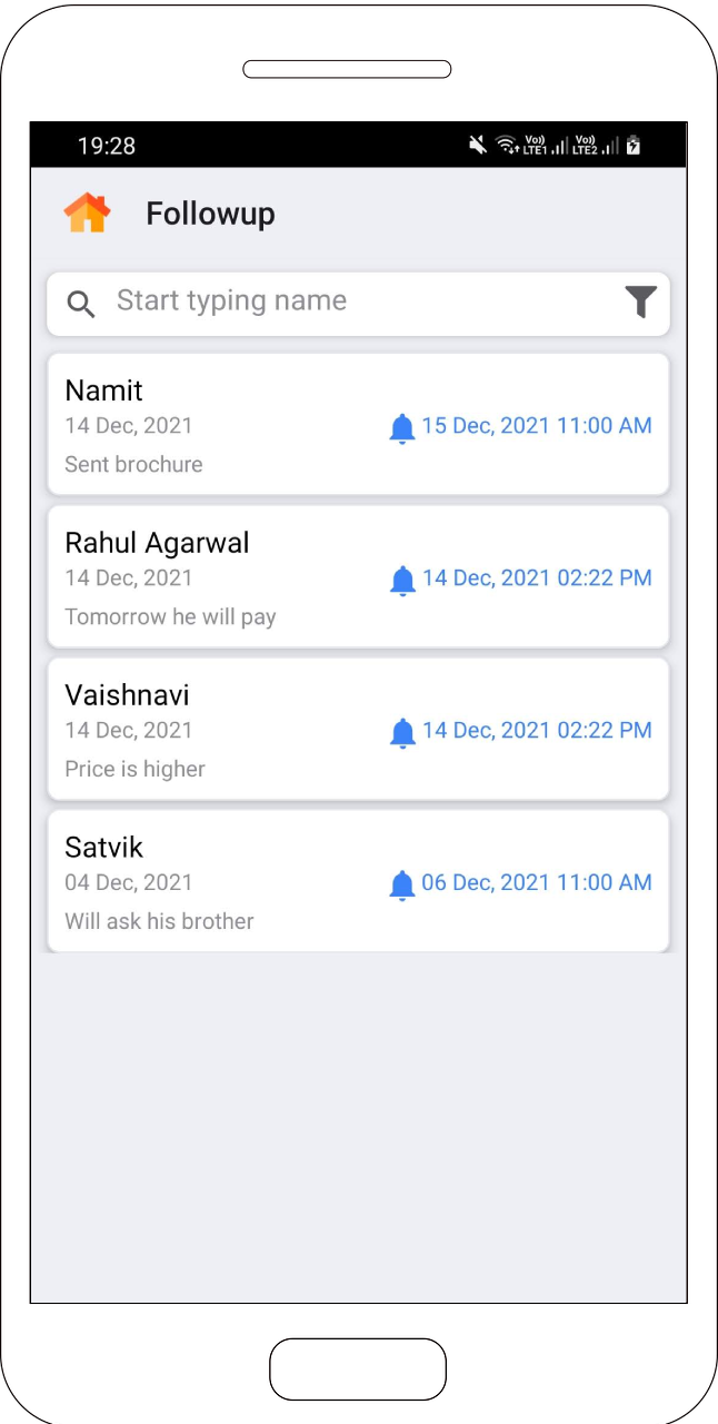 property layout screen