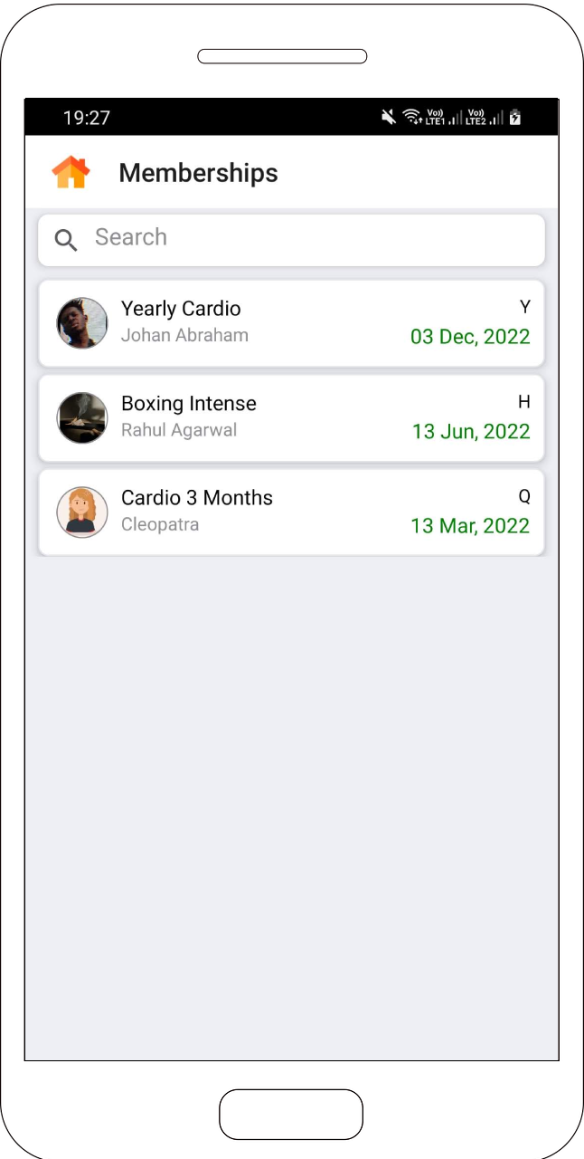 property layout screen