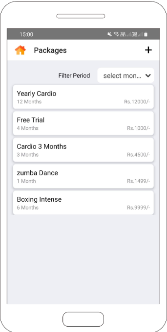 results screen